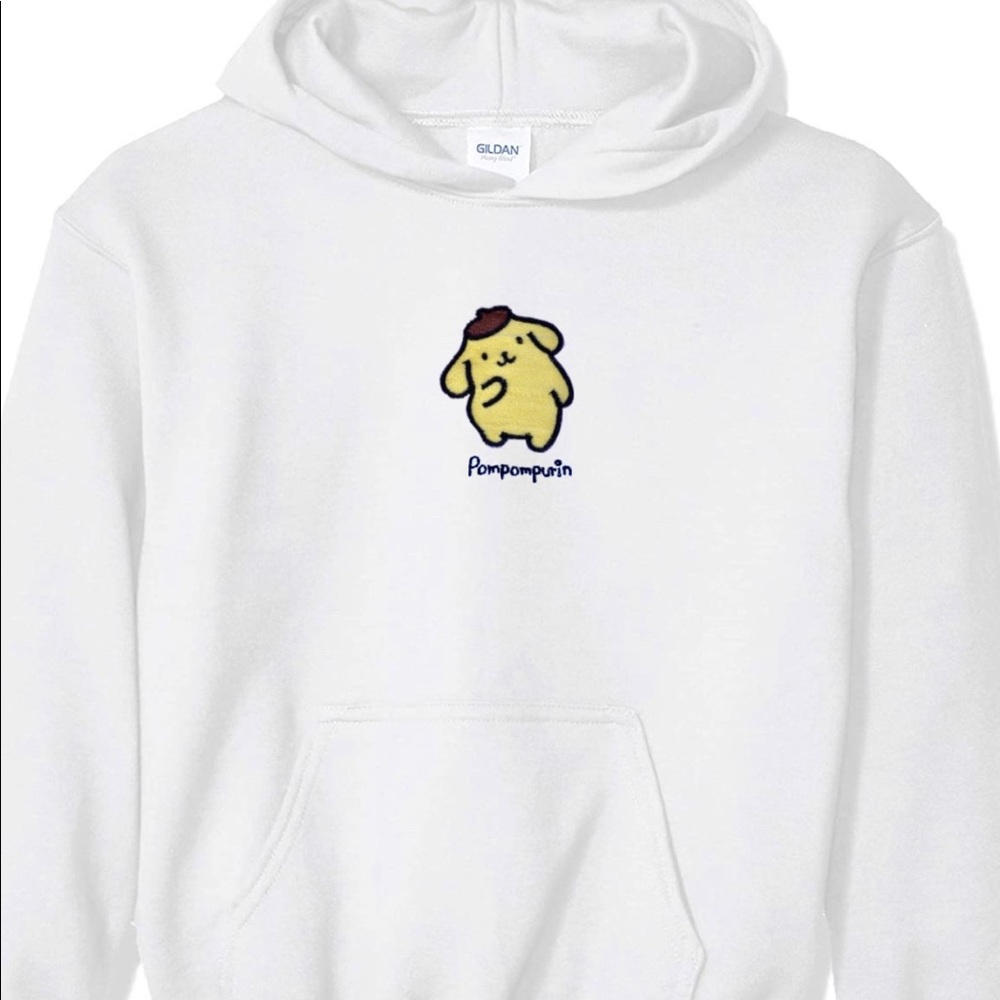 Pompompurin Embroidered CUSTOM Hoodie